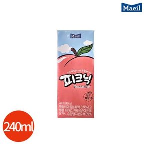 피크닉 천도복숭아 240ml x 24개