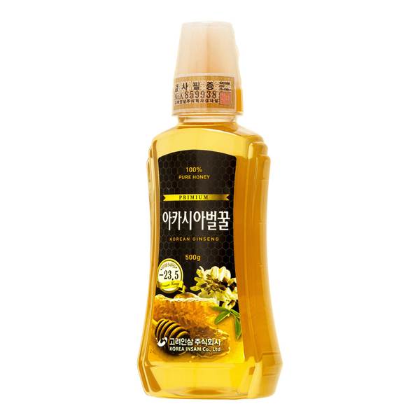 국내산 100% 아카시아 벌꿀 500g