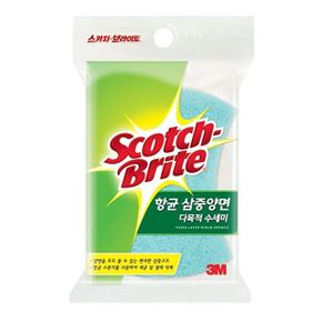 양면 문구사무/3중 수세미MD-100/3M X ( 3매입 )