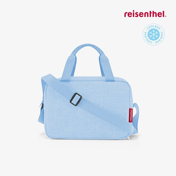 쿨러백 투고 보온보냉백 트위스트 파우더 블루