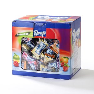 글로벌푸드 드롭 어소티드 소프트캔디 (6가지맛) - 박스 1kg