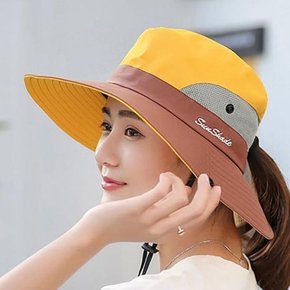 여성 메쉬 통풍 등산 여행 모자 둘레조절 6컬러 (8774042A)
