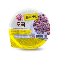 오뚜기밥 오곡 210G x 5개