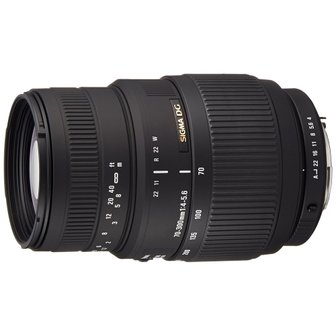  시그마 망원 줌 렌즈 70-300mm F4-5.6 DG 매크로 소니 A (α) 마운트