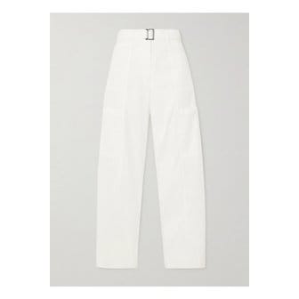 ST. AGNI 세인트 아그니 유틸리티 벨트 코튼 혼방 와이드 팬츠 오프 화이트 1647597354738985