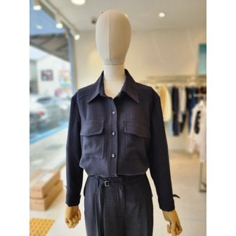 JJ지고트 [여주점] [JJ 지고트] 여성 백 벨트 플랫 셔츠 블라우스 GS4M0BL931