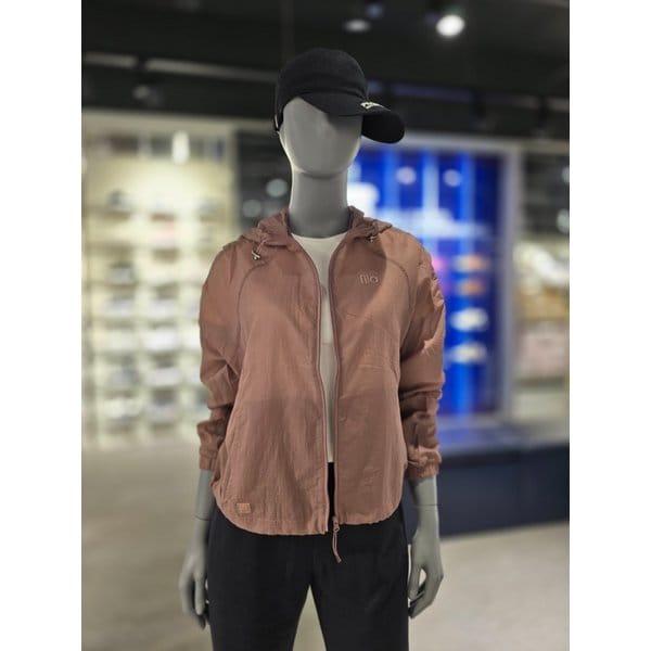 [파주점] 여성 경량 후드 셔링 바람막이 (FS2JKH2152F-LBR)