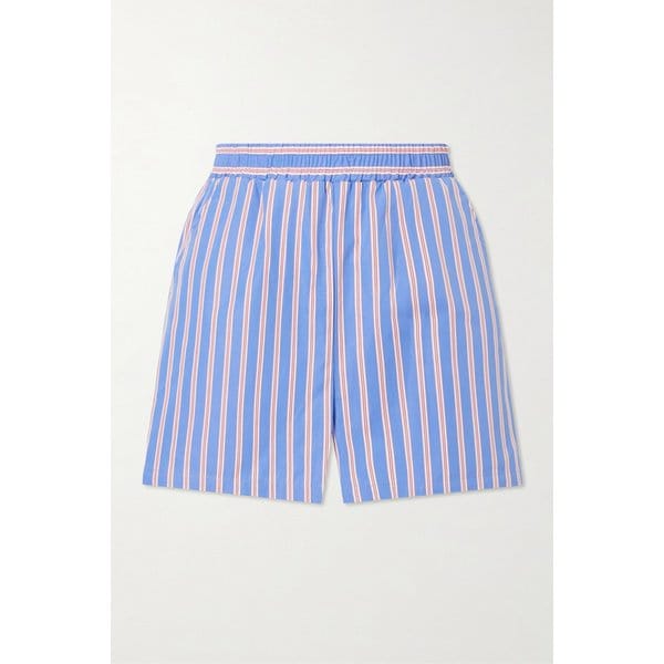 데스트리 스스무 스트라이프 코튼 포플린 쇼츠 46376663162974741