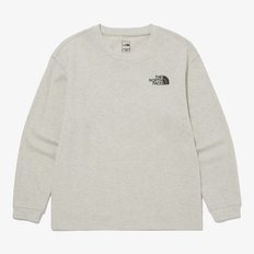 NT7TQ50U 키즈 하이 마운틴 긴팔 라운드 티 KS HI MOUNTAIN L/S R/TEE