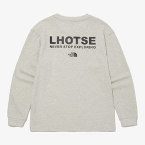 NT7TQ50U 키즈 하이 마운틴 긴팔 라운드 티 KS HI MOUNTAIN L/S R/TEE