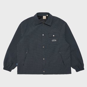 OCEAN PATTERN COACH JACKET [NAVY]