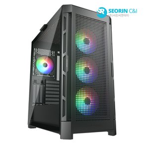 [서린공식] COUGAR DUOFACE PRO RGB 블랙