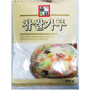 찹쌀가루(솔표 300g) 찹쌀가루 찹쌀분 가루 기장 깨 (WC8D423)