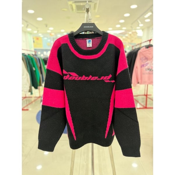 [여주점] 레이싱 배색니트  JFZZ51905