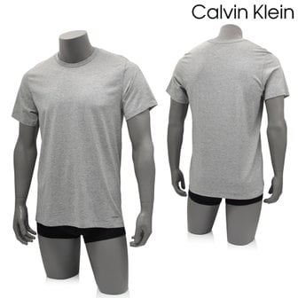 Calvin Klein CK 남성 라운드넥 반팔 티셔츠 GREY