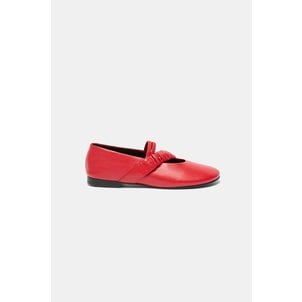 슈콤마보니 Pleats mary jane flats(red) DG1DS25004RED