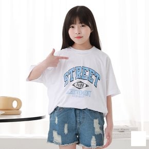 스트리트오버핏반팔티 주니어의류