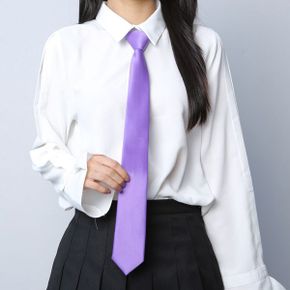 국산  무지퍼플 51cm 자동넥타이 교복넥타이 정장넥타이   _P413036762