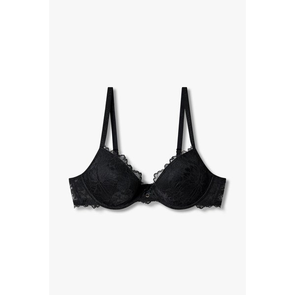 여성 플라워 레이스 리무브 푸쉬업 브라 0825185514000