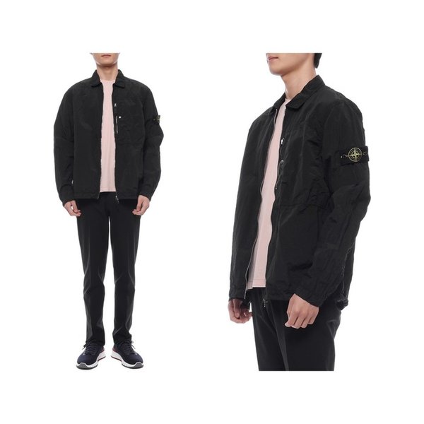 25SS 남성 나일론 메탈 오버셔츠 재킷 (K1S151200005 S0019 V0029 25S)
