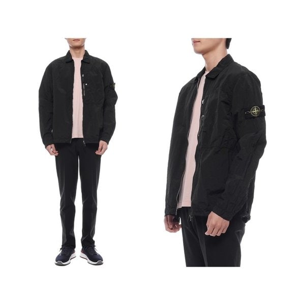 25SS 남성 나일론 메탈 오버셔츠 재킷 (K1S151200005 S0019 V0029 25S)