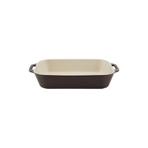 staub 스토우브 렉탱귤러 디쉬 앤티크 그레이 34×24cm 세라믹 그라탕 접시