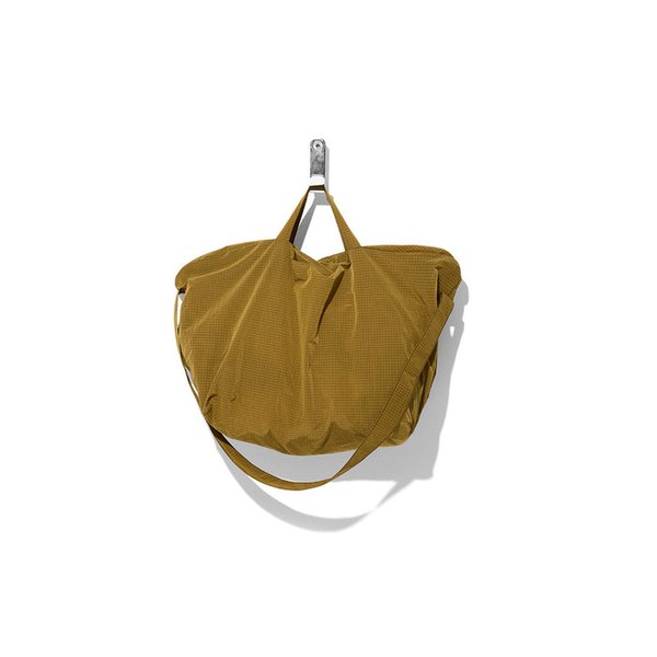 Packable Nylon Big Keyring Bag Yellow