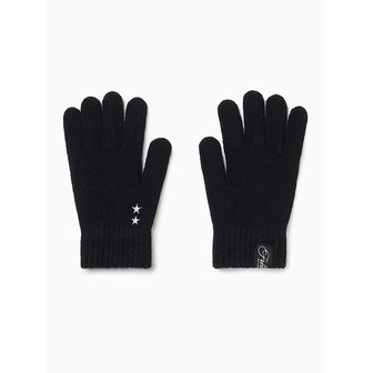 프리마리오 스타 로고 핑거홀 글러브 [블랙]