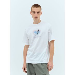 [해외배송] 아이스앤테크노 반팔티셔츠 IT24SS-TEE01 WHITE