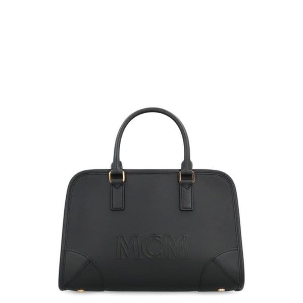 [해외배송] 23FW 엠시엠 토트백 MWBDATA02 BK Black