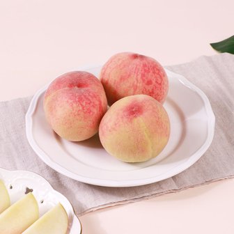 인정식탁 [오늘의과일] 달콤한 노지 털복숭아(백도) 2kg(소과/11-13과)