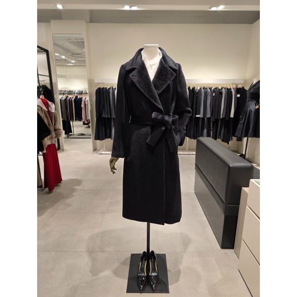 [파주점] 알파카 울 투웨이 칼라 벨티드 코트 JRCA0CT613