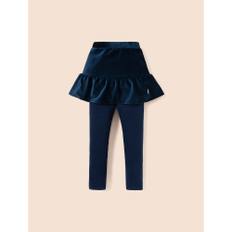 [50%OFF][BEANPOLE KIDS] 네이비 여아 기모 코듀로이 벨로아 치마 레깅스 (BI2927G02R)