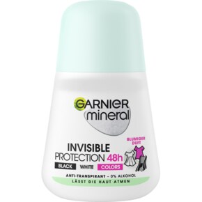 Garnier 가르니에 인비저블 블랙 화이트 컬러 데오 롤온 50ml