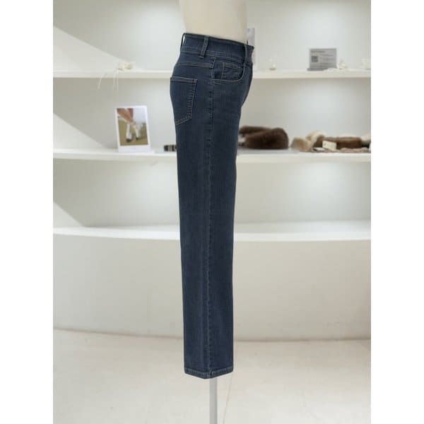 [여주점] 여성 투캔톤 부츠컷 데님 팬츠 (L254PSA440)