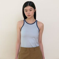 Pipe line sleeveless (Blue)