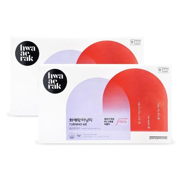 정관장 화애락 터닝미 70ml x 30포 여성갱년기홍삼 2박스 Ss (S40908386)