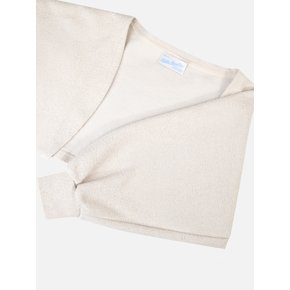 FLOPPY CARDIGAN : CREAM