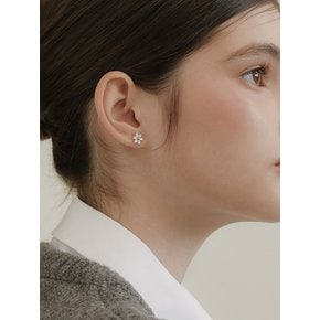(실버925) 오로라 오팔 꽃 귀걸이 EC3145