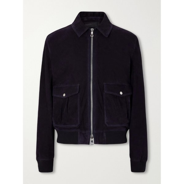 미스터 피 스웨이드 블루종 재킷 46376663163027179