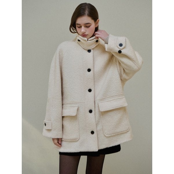 [3차리오더] Fluffy mood boucle coat_2 Colors