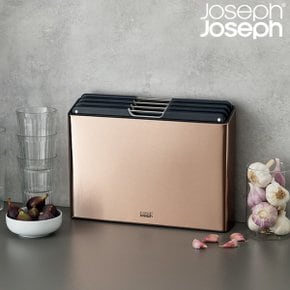 [JOSEPH JOSEPH] 조셉조셉 폴리오 스틸도마 4종세트 로즈골드