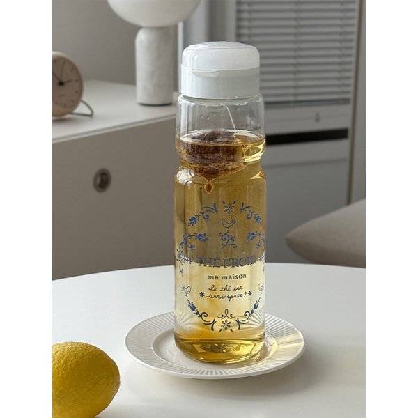 블루로즈 글라스 티보틀 1100ml MADE IN JAPAN