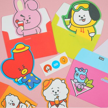  BT21 형태편선지2탄 방탄굿즈