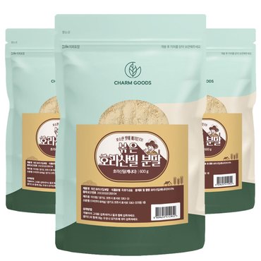 참굿즈 볶은 호라산밀 분말 600g 3팩