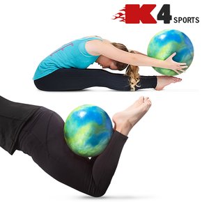 K4스포츠 짐볼 요가 미니짐볼 마사지볼 필라테스 운동볼 다이어트 자세교정 스트레칭(K4-125)