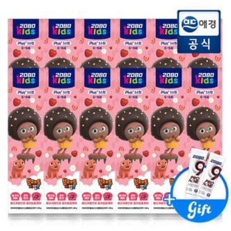 2080 키즈 브레드이발소 베리믹스향(6~9세)  80g x 12개+증정지급