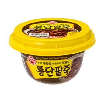  오뚜기 용기죽 통단팥죽 285g 6입