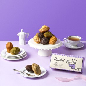 프로젝트:H 건강빵 당류0g 제로 마들렌 4입 1박스