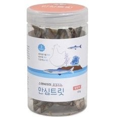 스텐바이미 동결건조 안심트릿 열빙어 65G 반려견간식 반려견영양간식 대형견간식